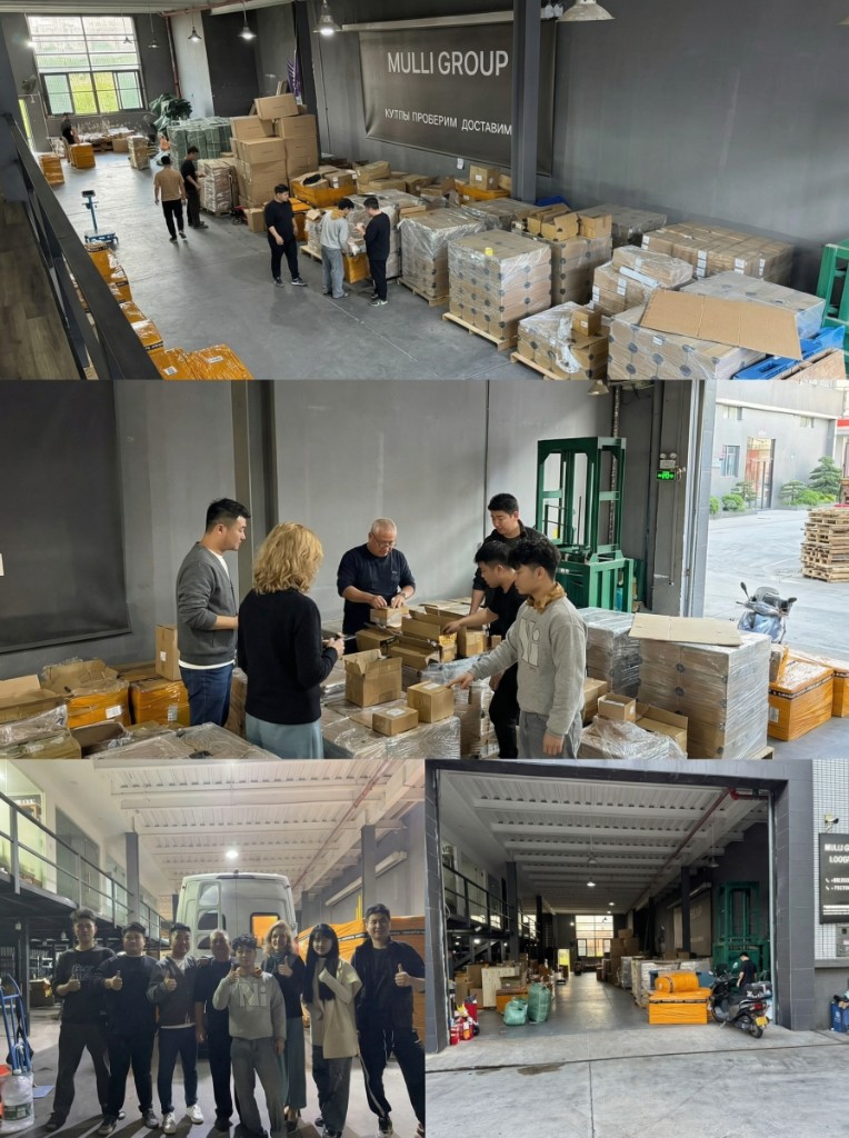 Склад MULLI GROUP и отгрузка паллет